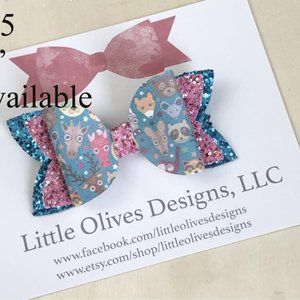 Girl Hair 3.5" Bow by Little Olives